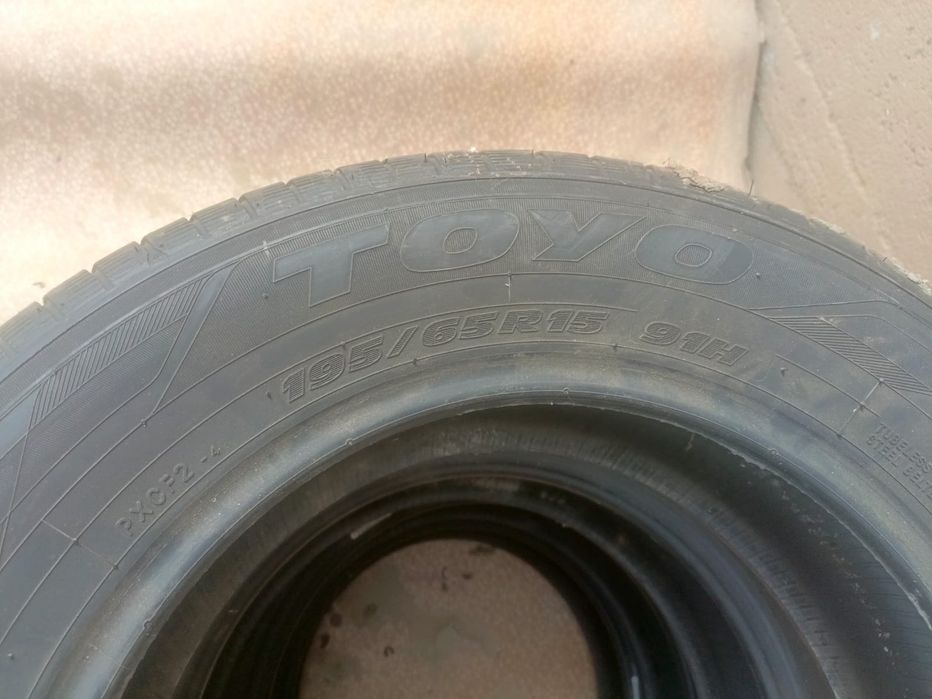 Шина 4 штук 195/65R15.TOYO.Японскии