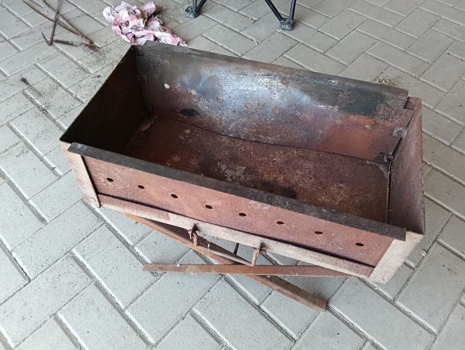 Мангал складной, металлический