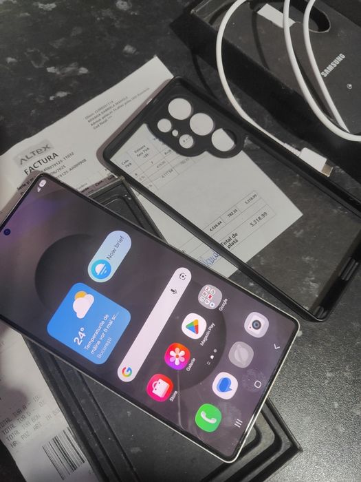 Samsung S25 ultra 256 GB liber rețea garanție altex