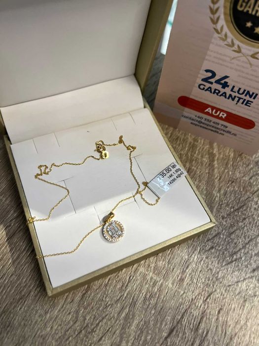 Lant Aur 14K 1.92gr (AG42 B.14286.4) GARANTIE 24 LUNI