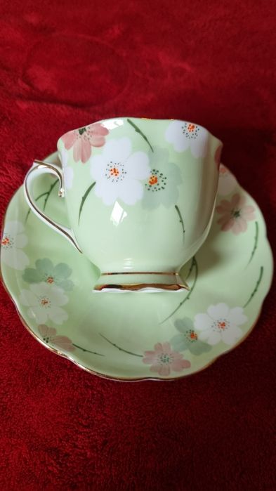 Royal Albert green floral