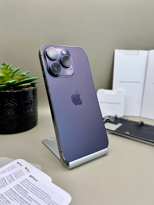 iPhone 14 Pro, iCloud locked, ЗА/НА ЧАСТИ, 90% батерия, КАТО НОВ!