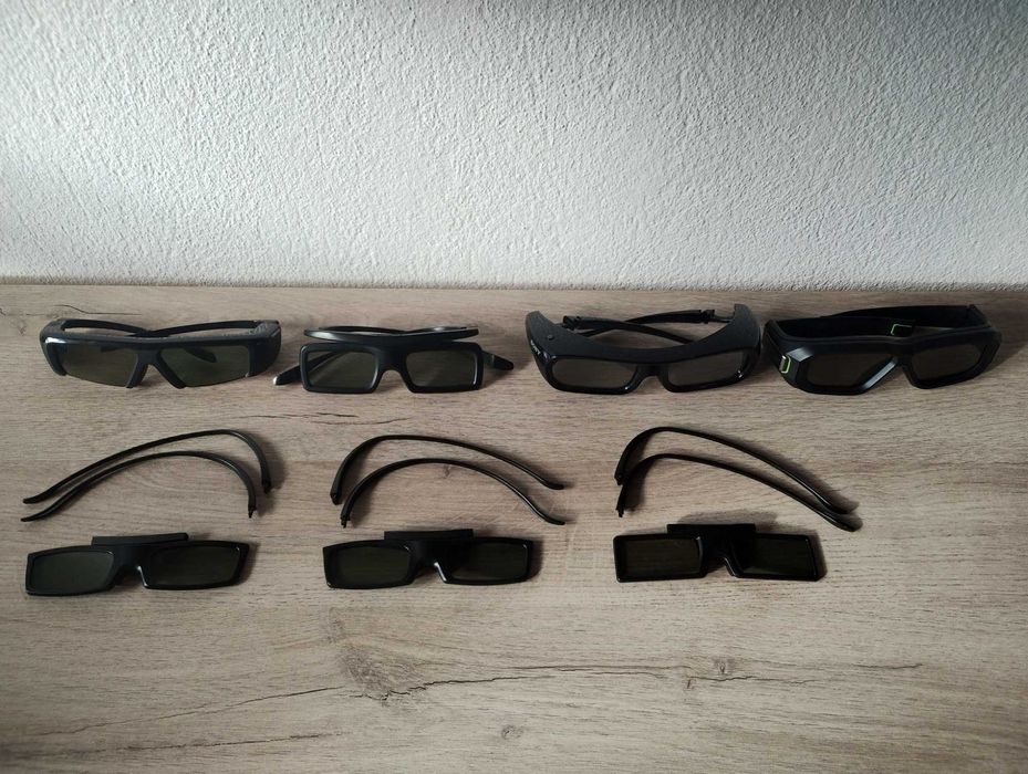 7 броя 3D очила Samsung Sony Nvidia