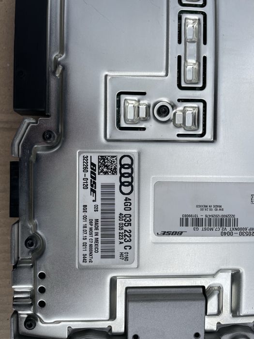 Amplificator / Statie audio Audi A6  C7 A7 A8 BOSE : 4G0035223C