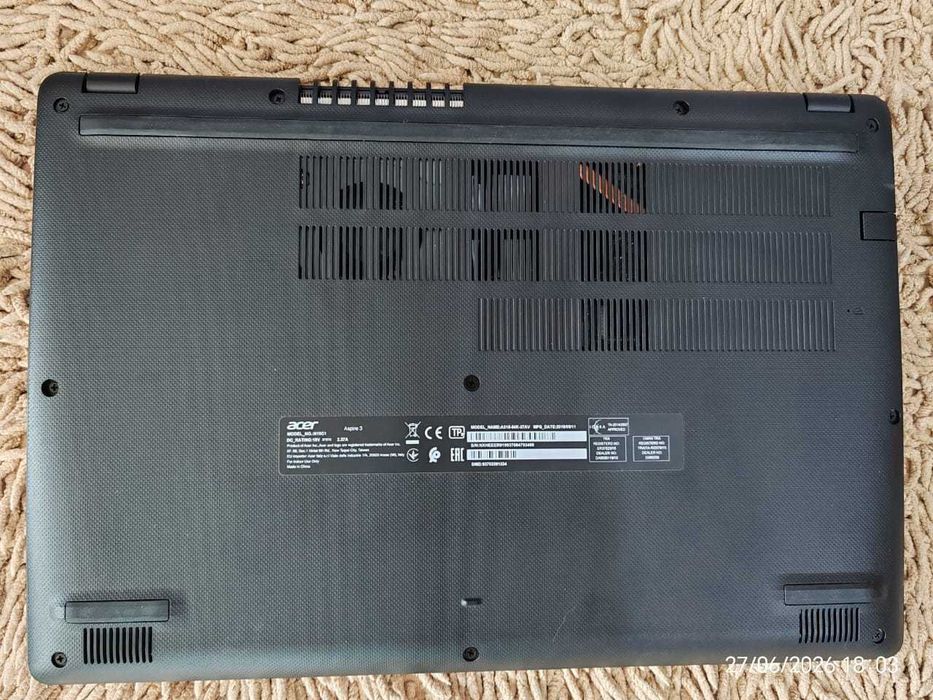 Ноутбук ACER 15.6". Читайте описание.