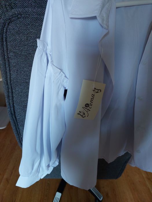 Рубашка школьная девочка