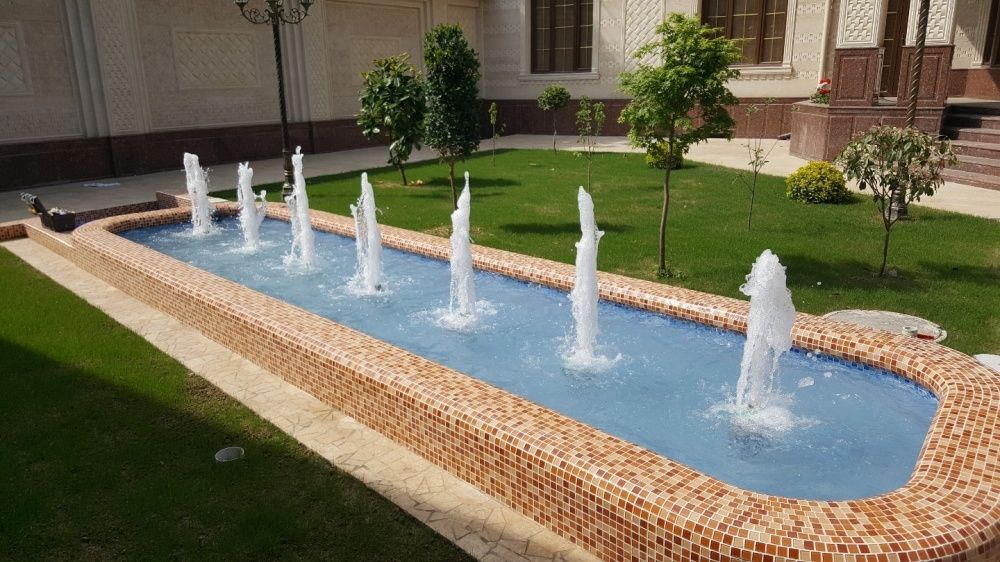 Пуско-наладка бассейна , фонтана