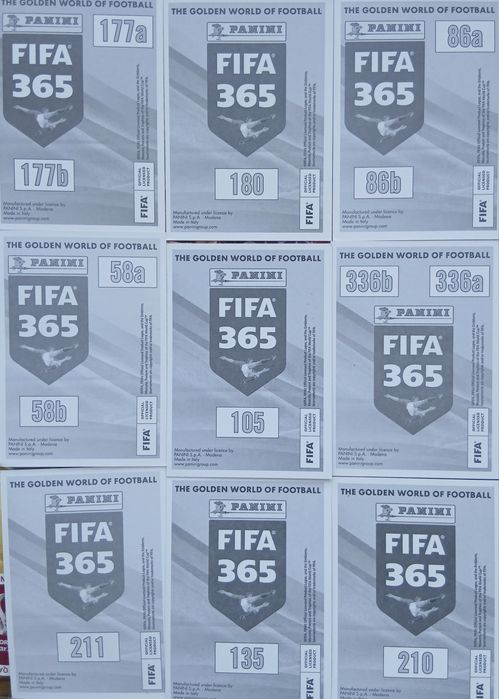 Наклейки panini 2022