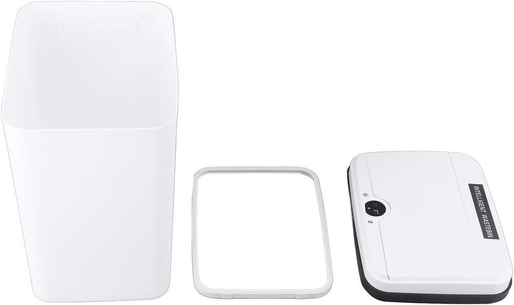 Кош за отпадъци с сензор за вдигане на капака за кухня и баня