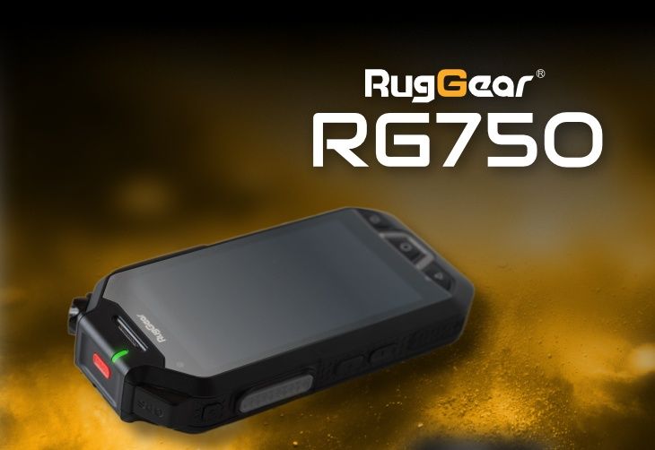 Smartphone rugged Ruggear 750 POC RADIO PTT