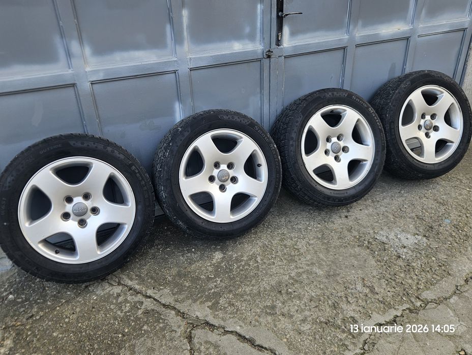 Jante aliaj cu anvelope R16 Audi, VW, Skoda, Seat