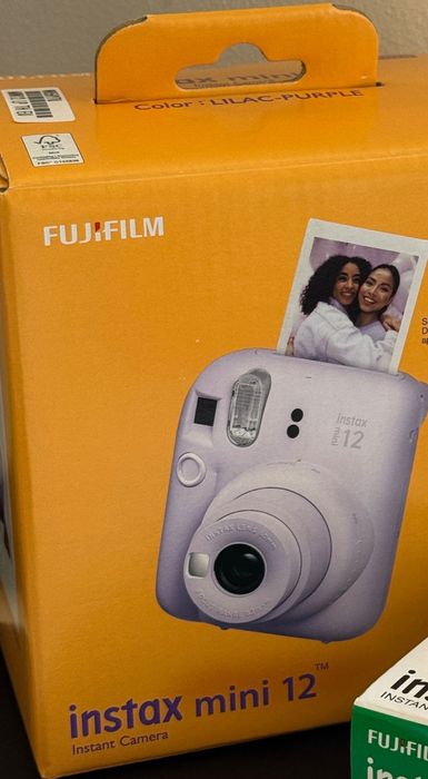 Aparat foto instant FUJIFILM Instax Mini 12, Liliac Purple+20 poze noi