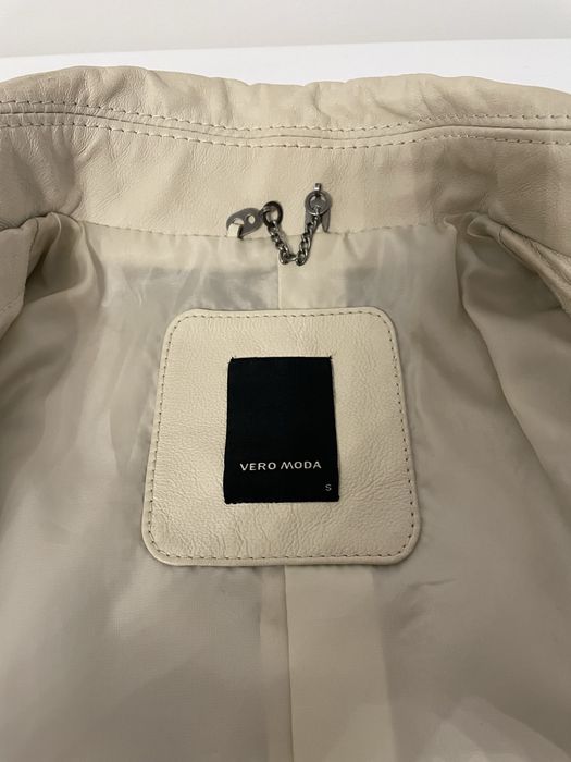 Geaca din piele naturala Vero Moda
