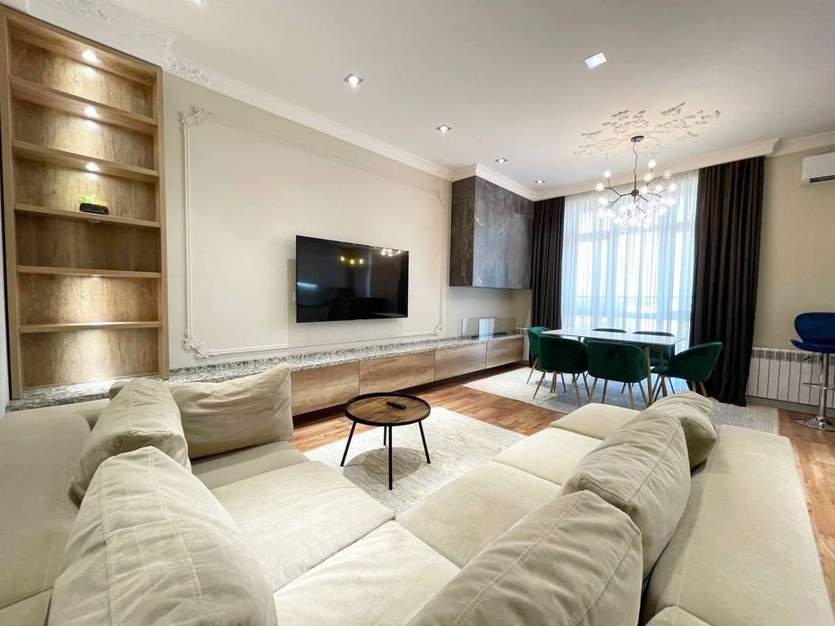 ЖК Parisien 3ком, 90 м2.Ор-р: улица Мукими, Piramid Towers ,Паризьен