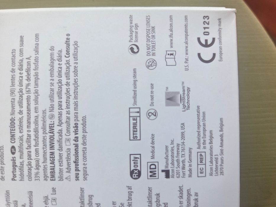 Lentile de contact Alcon Dailies Total 1 Multifocal – 90 bucăți – sigilate