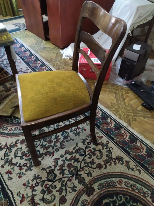 Стулья деревянные. 1940-годов. В количестве 3-х стульев.