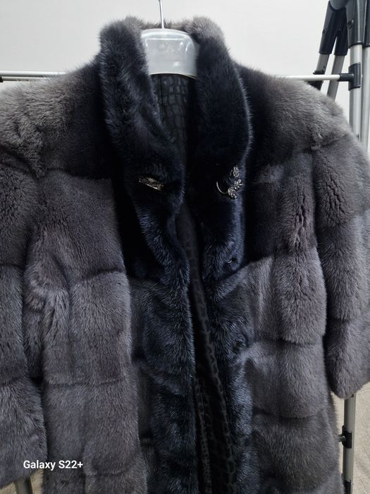 шуба  норка натуральная