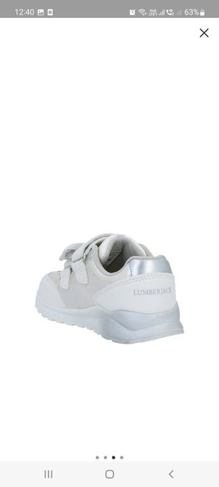 Sneackers Lumberjack,piele, nr.33 ,noi