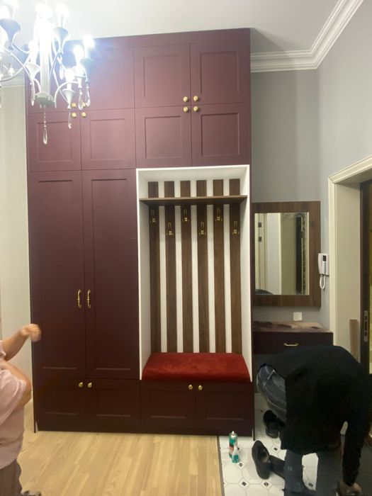 Встроенные шкафы в Астане под ключ