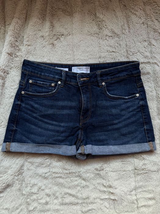 Дамски къси дънкови панталонки Mango