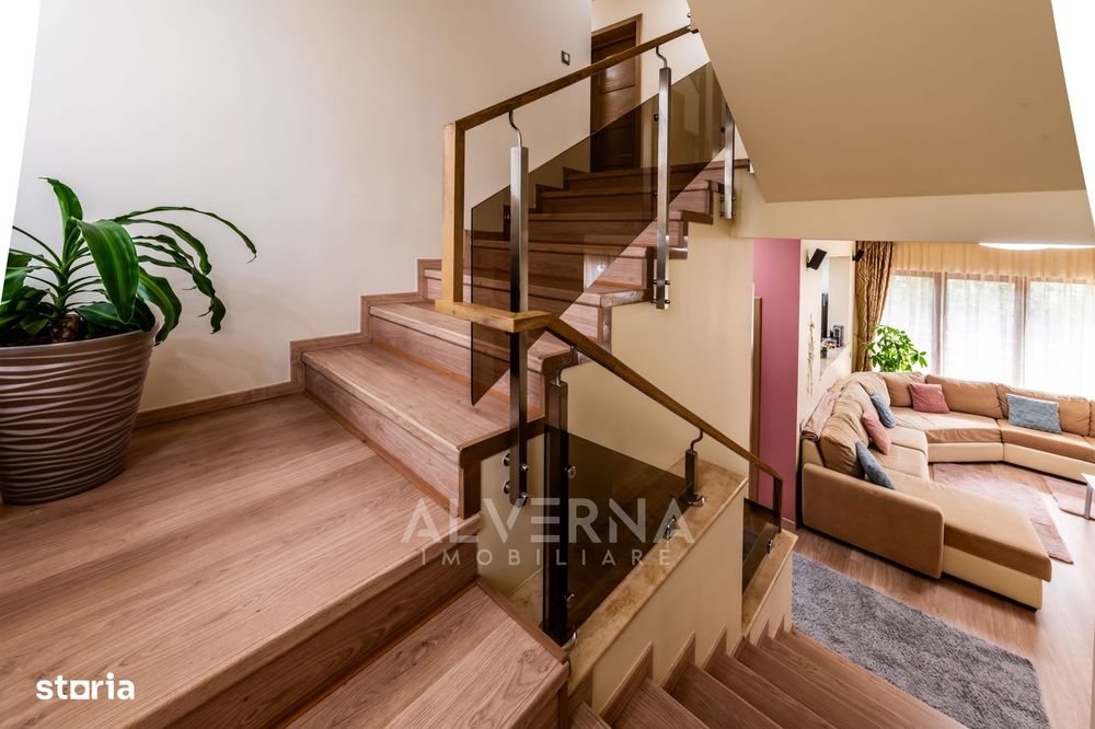 Casa individuala 268mp | 4 dormitoare + studio | 1100mp teren | Faget