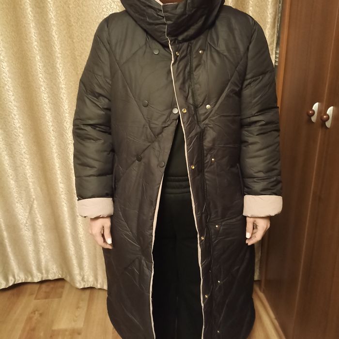 Плащ зимний новый.