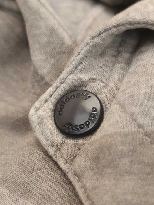 Hanorac Sport Adidas - Striped Grey