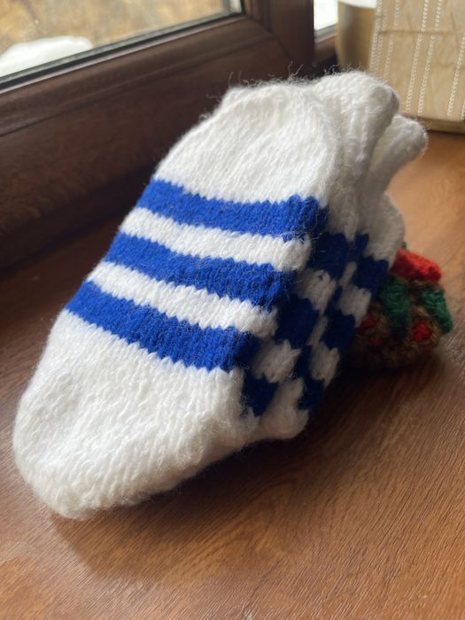 Вязаные носки