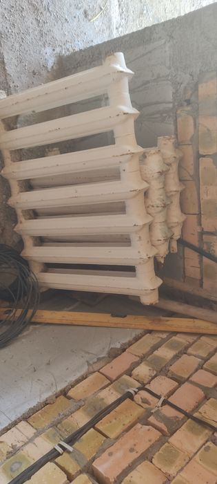 Чугунные радиаторы в хорошем состоянии