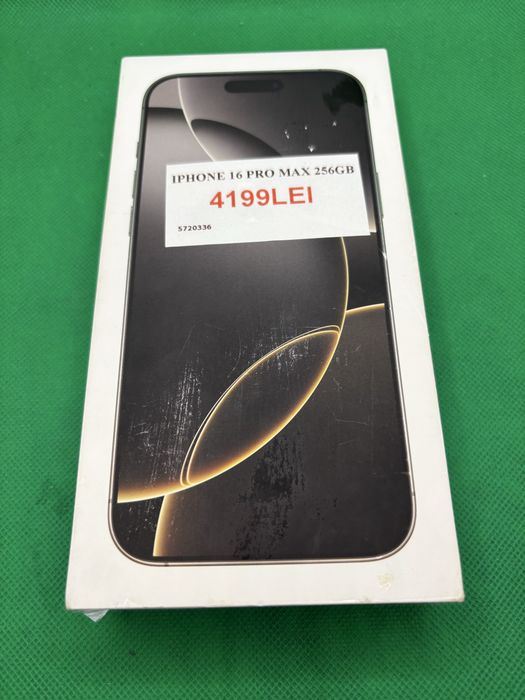 IPHONE 16 PRO MAX 256gb •Amanet Lazar Crangasi •57203