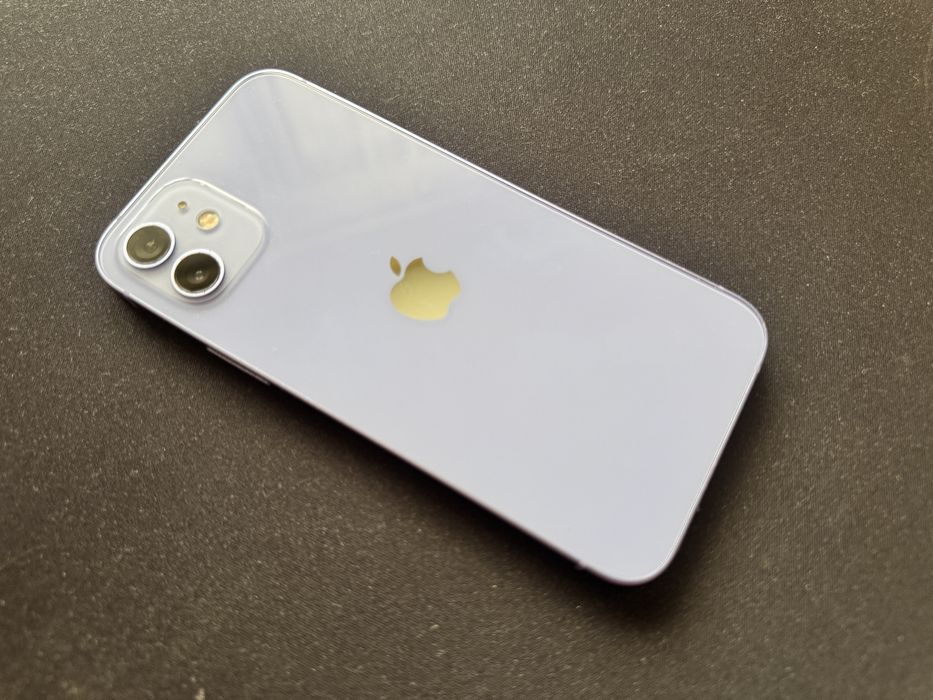 ПРОМОЦИЯ!! iPhone 12 purple, 64 gb, много запазен