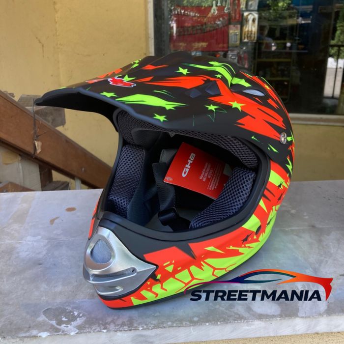 Нова Детска Кросова Каска М / каска Крос Мотор M