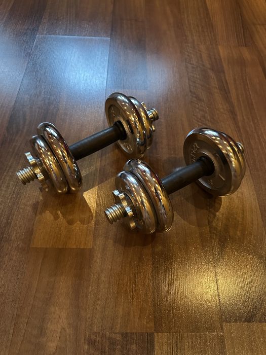 Гантели хром разборные бу