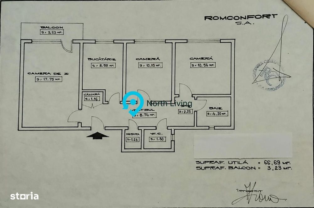 Apartament 3 camere | Ozana