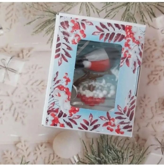 Коробочка для новогодних подарков