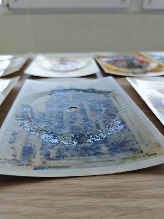 Флексидиск на Бийтълс, рядко издание - Полски пощенски картички 60те