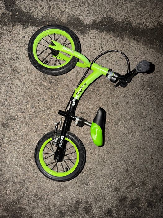 Bicicleta fara pedale(de echilibru)