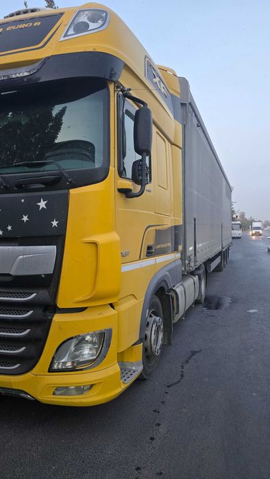 Комплект Тягач DAF 480 (EURO 6) с прицепом SCHMITZ Mega 105m3  FULL