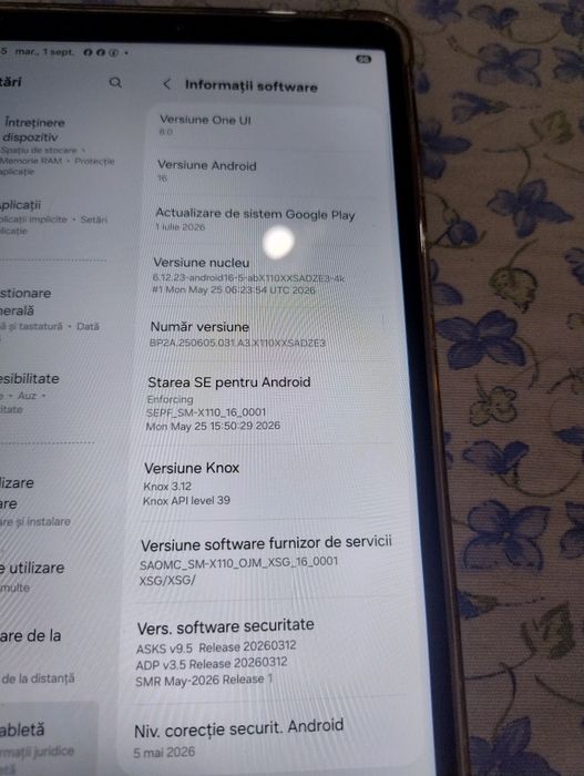 Tableta Samsung A9 ,noua,nefolosita