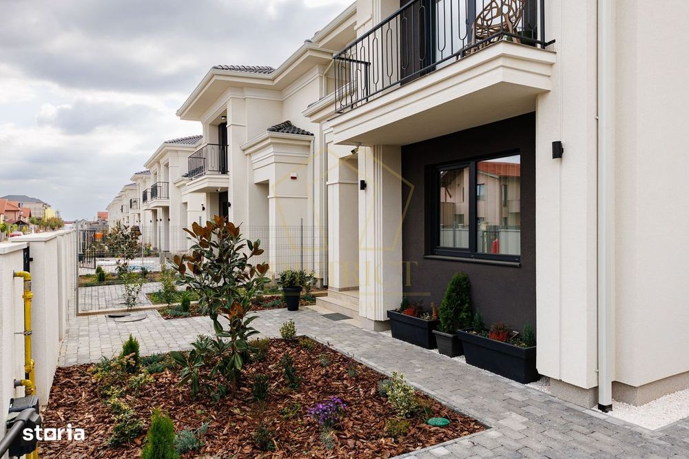 Duplex modern cu 3 camere despartit prin camera tehnica I Mosnita Noua