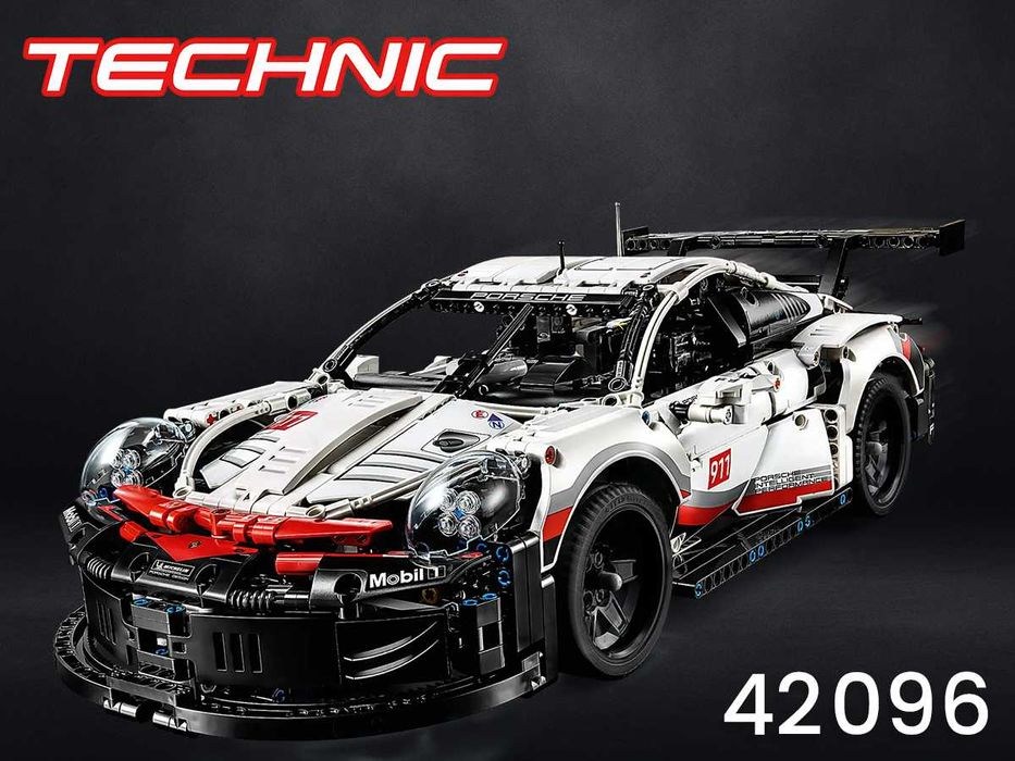 [Jucarie] Masina Tip Technic Porsche 911 RSR 42096 - 50 cm lungime