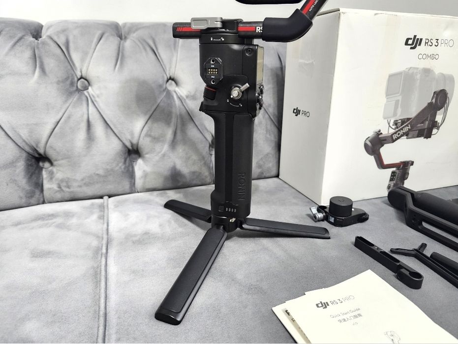 Stabilizator DJI RONIN RS 3 pro combo, full box, carbon, video dslr