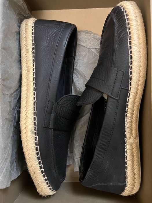 Кожаные эспадрильи Massimo Dutti Limited Edition