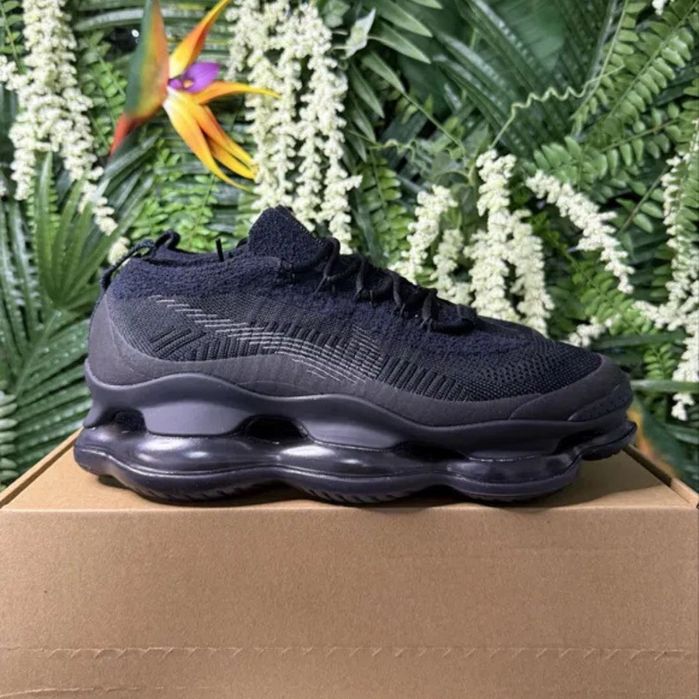 !НОВИ! Nike Air Max Scorpion | Triple Black | + КУТИЯ