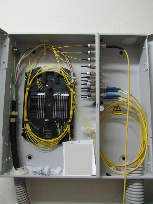 Монтаж и сварка оптики