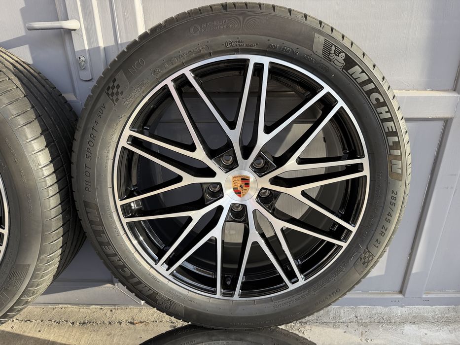 Jante Originale Porsche Cayenne R21 E3 II RS Spyder echipate vara noi