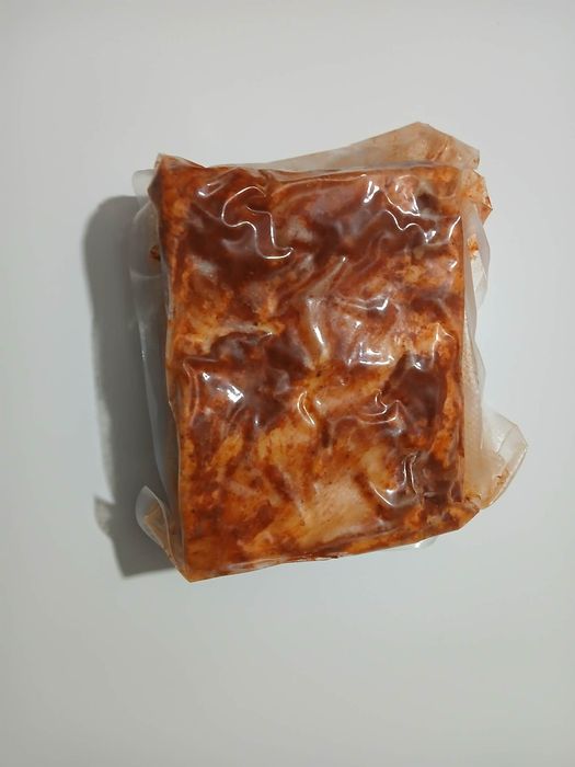 Домашна паприкована  сланина вакуумирана.