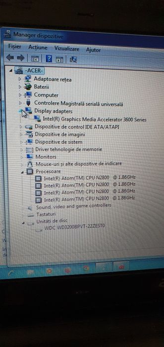 Laptop Acer Aspire One D270 + soft diagnoză auto (până în 2021)