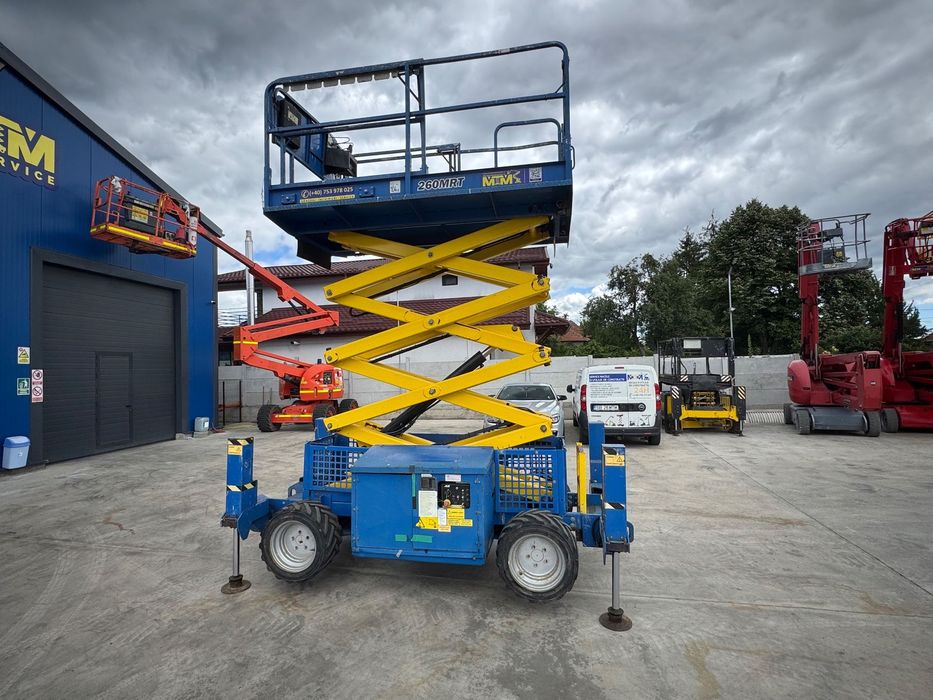 JLG 260MRT vanzare inchiriere nacela diesel cu cale 10 metri ridica 570 kg Valcea Pitesti Sibiu Craiova Tg Jiu Drobeta Turnu Severin