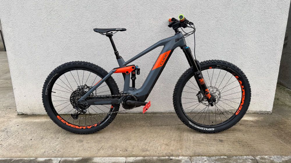 E-bike Cube Stereo 160 CARBON Bosch 85nm FOX 36/DPX2 bicicleta Enduro